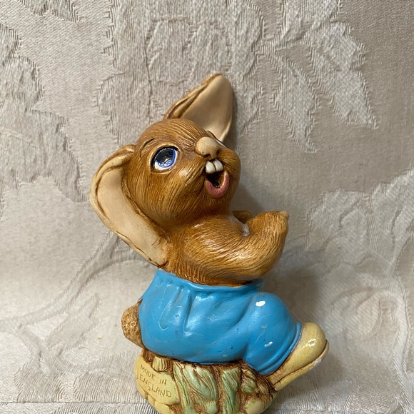 Vtg Pendelfin Stone Crafted “The Thumper” Figure Burnley England Bunny Rabbit - Picture 2 of 12